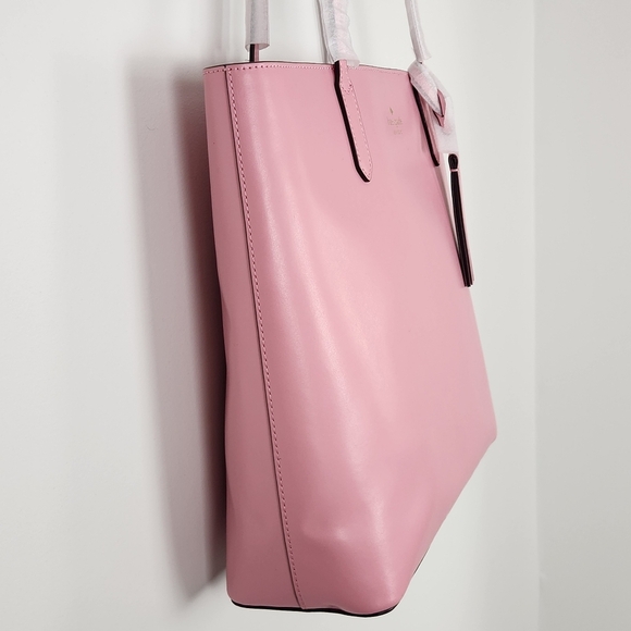 NWT Kate Spade Jana Leather Tote Bright Carnation - Picture 6 of 16